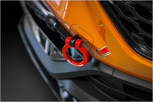 Flip-Up Towing Hook Front for WRX S4 VBH