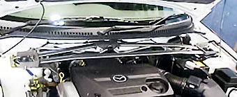 Strut Tower BAR /Aluminum /Front /Type II(MCS) - MAZDA FAMILIA S WAGON BJ8WBJFW (SPORT20)