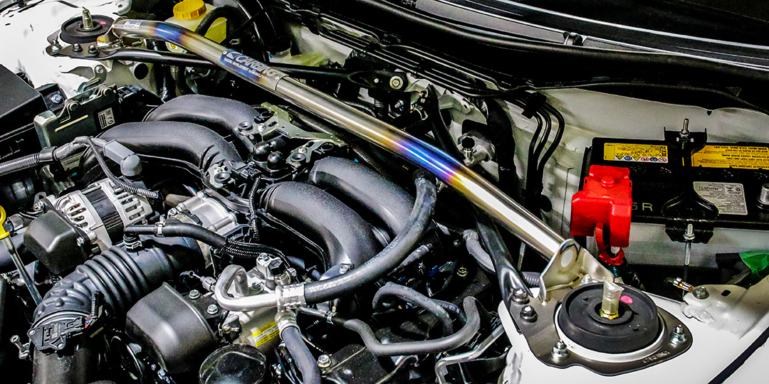 Titanium Strut Tower Bar Front [TGR 86/BRZ Race Conforms to regulations]