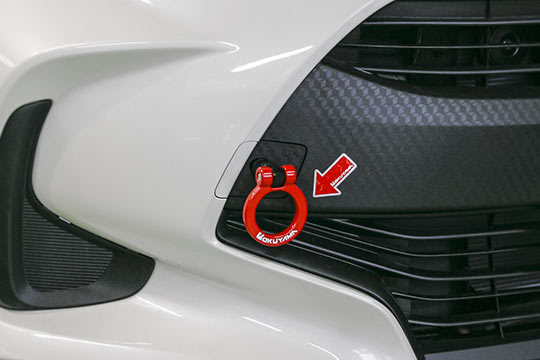 YARIS MXPA10 Flip-up Towing hook