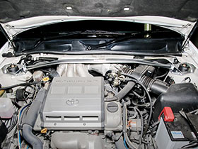>Strut Tower BAR /Aluminum /Front /Type I - TOYOTA QUALIS WAGON, CEPTER WAGON , CAMRY CRACLA MCV21W/25W/SXV15W/20W/21W/25W/VCV15W