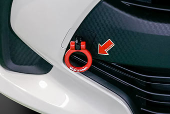 Flip Up Towing Hook Front - TOYOTA YARIS MXPA10