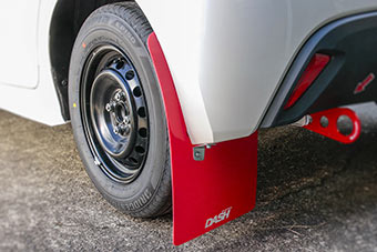 Mud Flap Rear - TOYOTA YARIS MXPA10