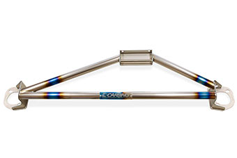 Strut Tower BAR /Titanium /Front /Type II - HONDA CIVIC (EK9/EK4)