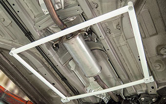 Frame Brace Center - HONDA STREAM RN6