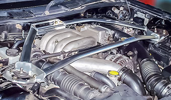 Strut Tower Bar /Aluminum /Front /Type II (MCS) - MAZDA RX-7 (FD3S)