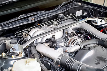 Strut Tower BAR /Aluminum /Front /Type I - MAZDA Eunos COSMO JCES