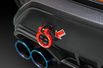 Flip Up Towing Hook Rear - SUBARU WRX S4 (VBH), WRX STI (VAB)