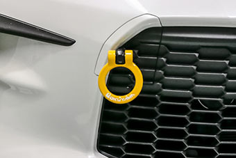 BRZ ZD8 フリップアップトーイングフック リア/イエロー