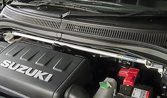 Strut Tower BAR /Steel /Front/TYPE D - SUZUKI SWIFT SPORT (ZC31S/ZC11S)