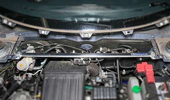 Strut Tower BAR /Steel /Front/TYPE D - SUZUKI SWIFT SPORT (ZC31S/ZC11S)