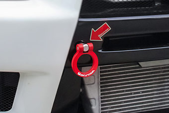 Flip Up Towing Hook Front - MITSUBISHI LANCER Evolution X CZ4A