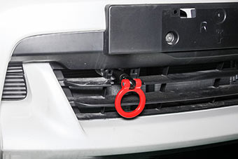 Flip Up Towing Hook Front - NISSAN GT-R R35, 370Z Z34