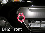 Flip Up Towing Hook Front/Rear - TOYOTA 86/FR-S/ SUBARU BRZ ZN6/IMPREZA GRB