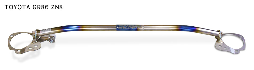 GR 86 ZN8 Titanium strut tower bar Front