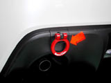 86/BRZ Flip Up Towing Hook Rear