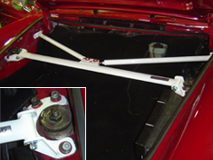 Strut Tower BAR /Steel /Front /TYPE X - PORSCHE 911 (930)