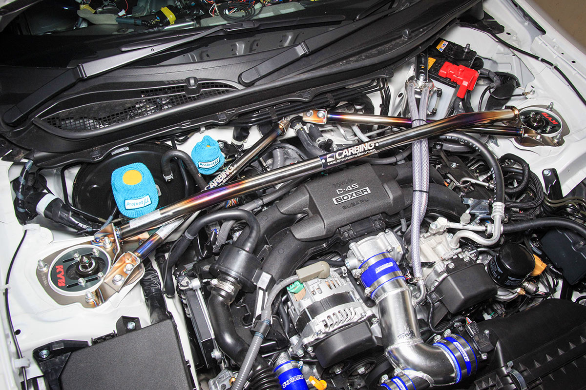 トヨタ86(ZN6),スバルBRZ(ZC6)用BSC付きストラットタワーバー