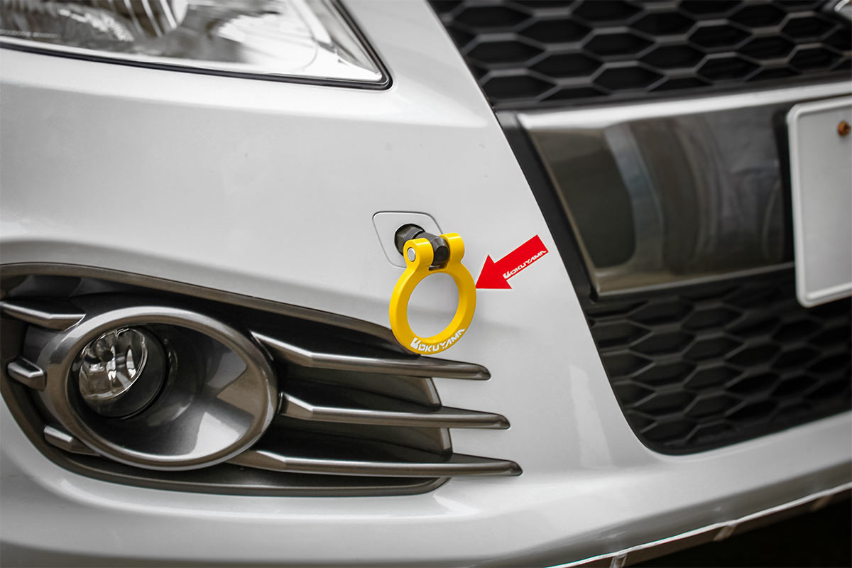 スズキ スイフトスポーツ ZC31S/ZC32S フリップアップトーイングフック