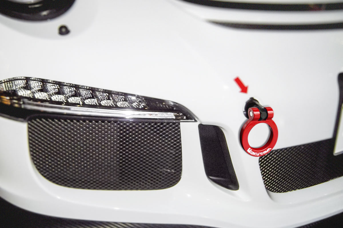 Porsche 997 tow hook deals